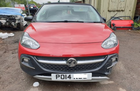 Vauxhall Adam Rocks Air bonnet headlights wings front end red Z50M