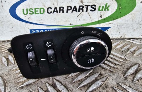 Vauxhall Corsa D Headlight Control Switch 13310335